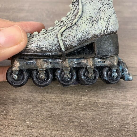 VTG Mini Roller Skate Decor Collectible Resin Figurine Display Piece Heavyduty - Picture 8 of 11